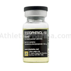 TESTOPHENOL (Тестостерон Фенилпропионат) от Lyka Labs (100mg10ml) — упаковка препарата